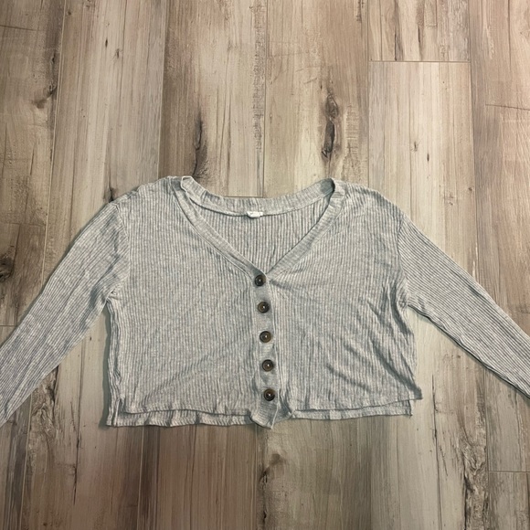 Garage Cropped Cardigan - Picture 1 of 3